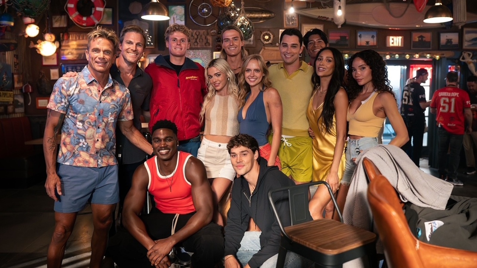 'Baywatch' cast celebrates teen lifeguard who rescued boy - ABC News