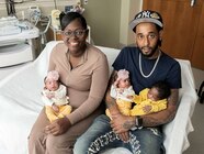 Mom Of Twins Gives Birth To Triplets Good Morning America