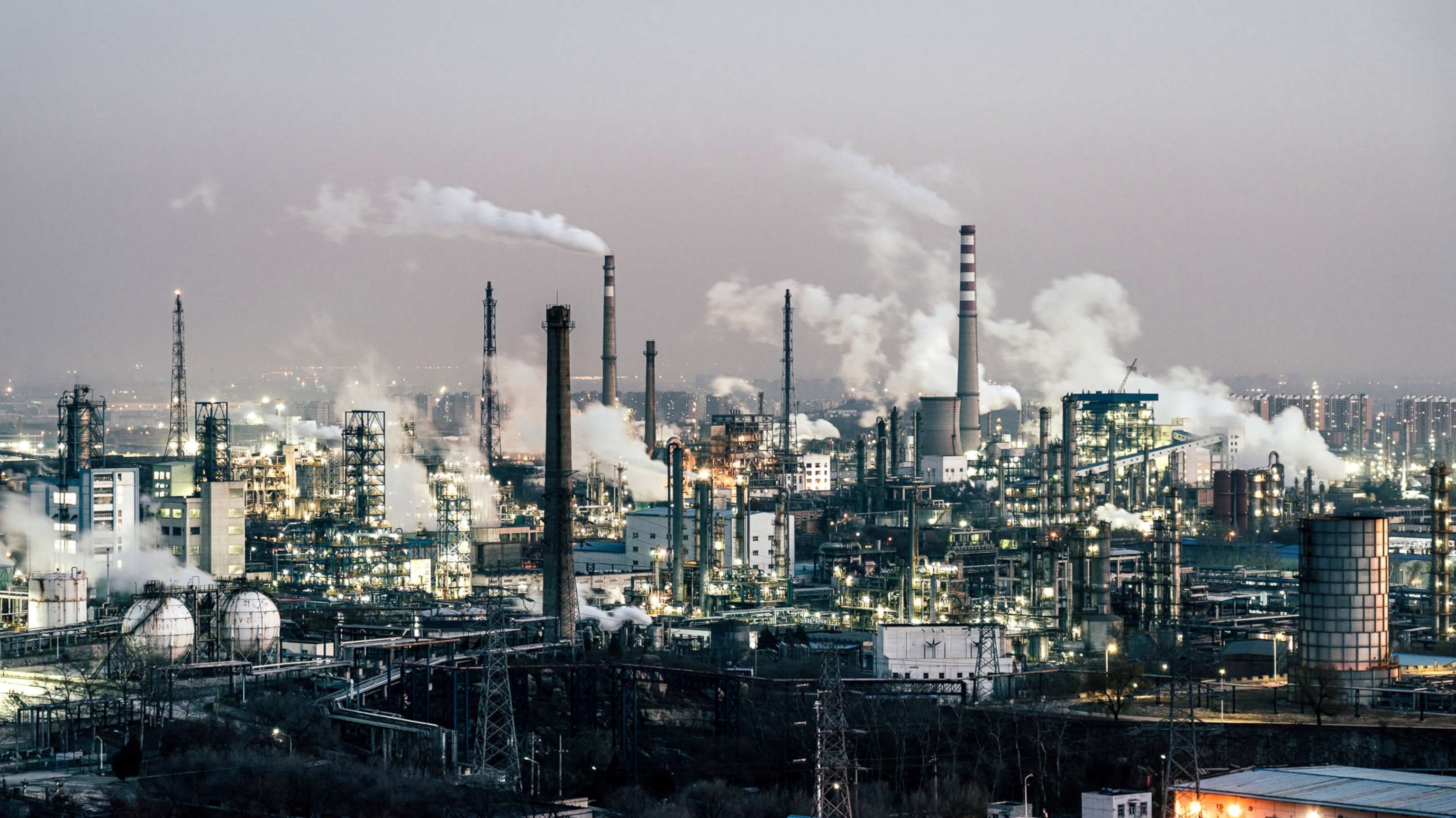 PHOTO: In this undated file photo, a petrochemical plant is shown in China.