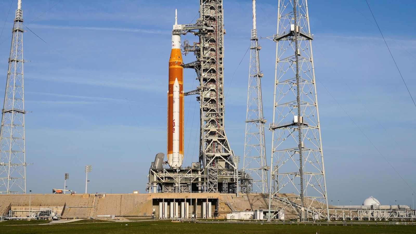 Moon rocket and weather are on NASA's side for the first astronaut launch in decades