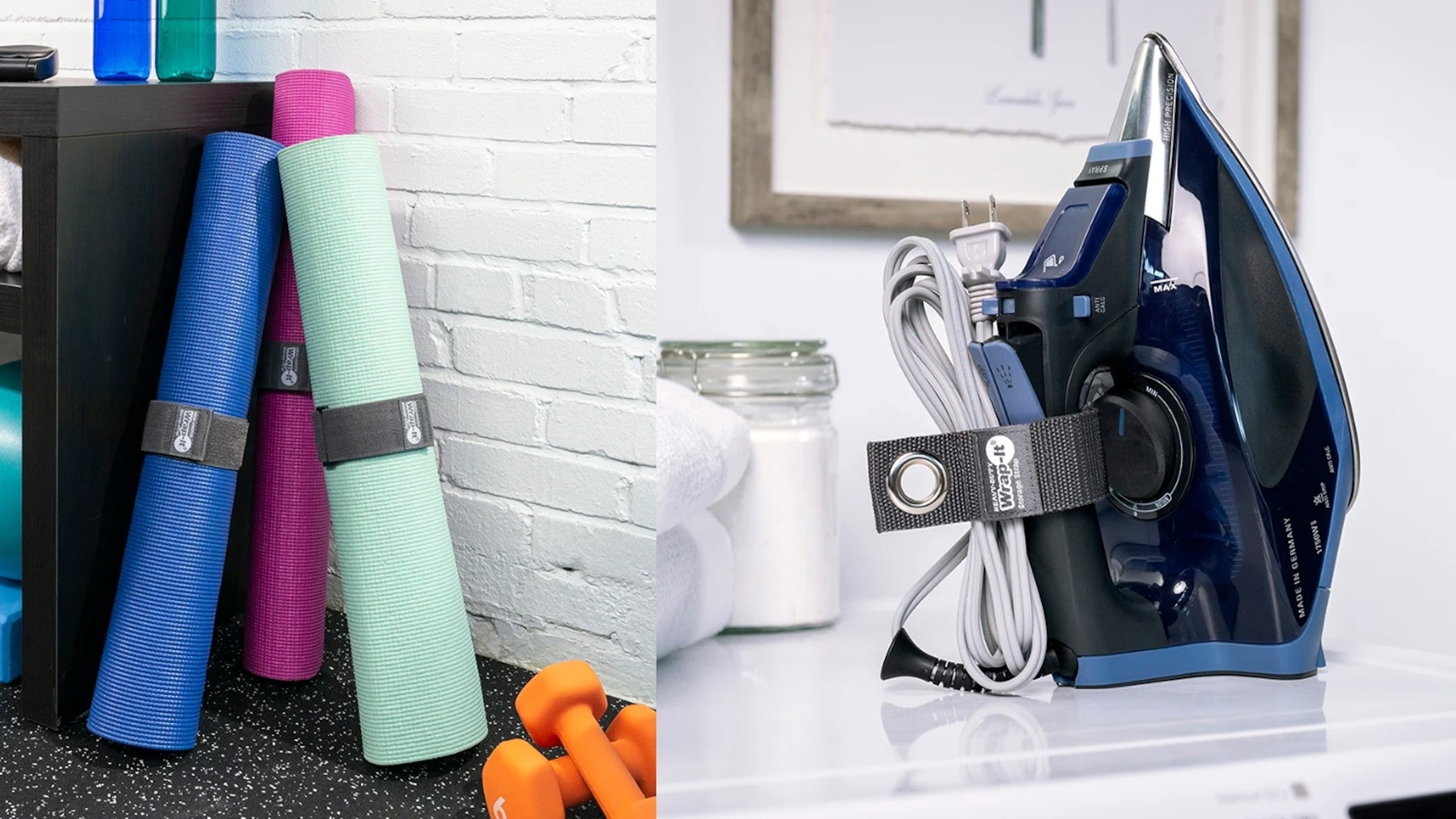 Wrap-It Storage: Heavy-Duty and Super-Stretch Strap Bundle (14-Pieces)