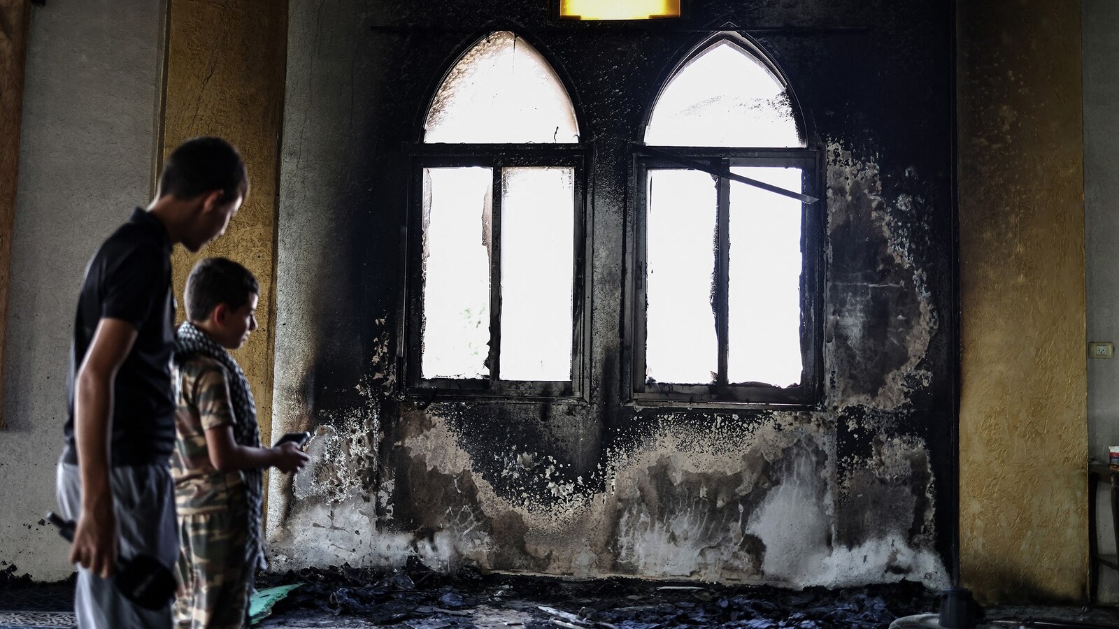 Israel-Gaza live updates: West Bank mosque torched by Israeli settlers ...