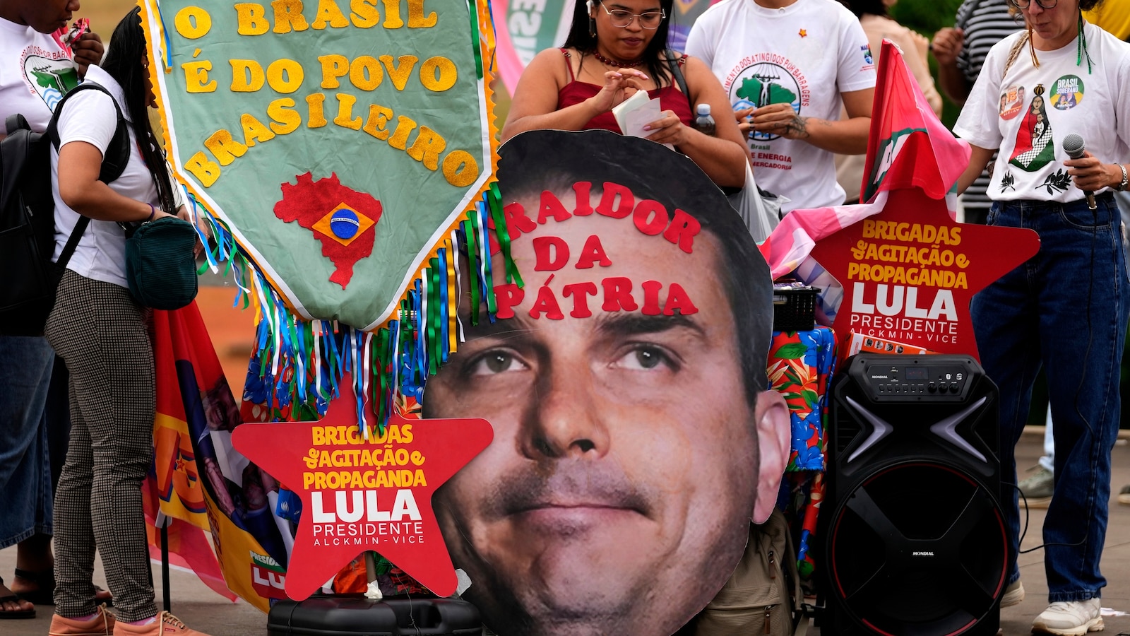 The Latest: Brazilians vote in presidential election dominated by Lula and Bolsonaro