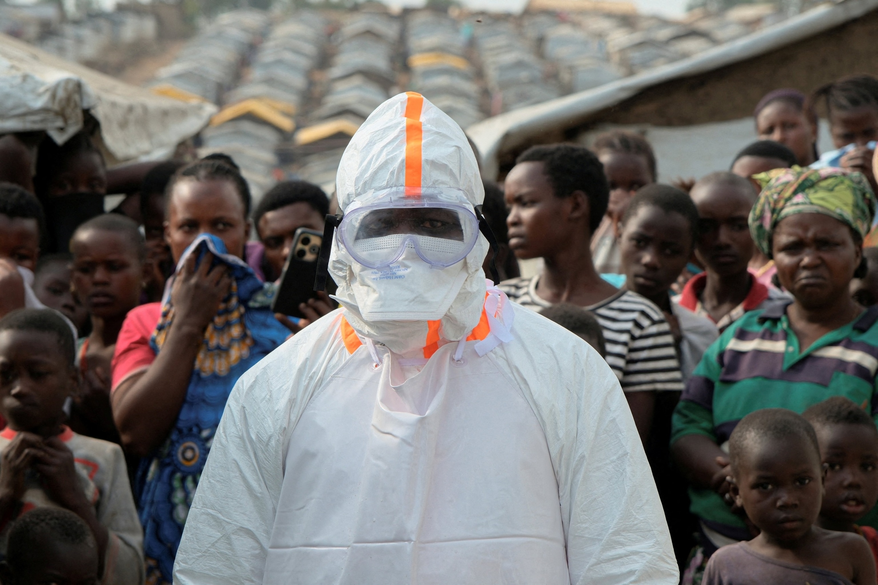 PHOTO: At least 30 deaths at Congo camp show Ebola could be spreading fast