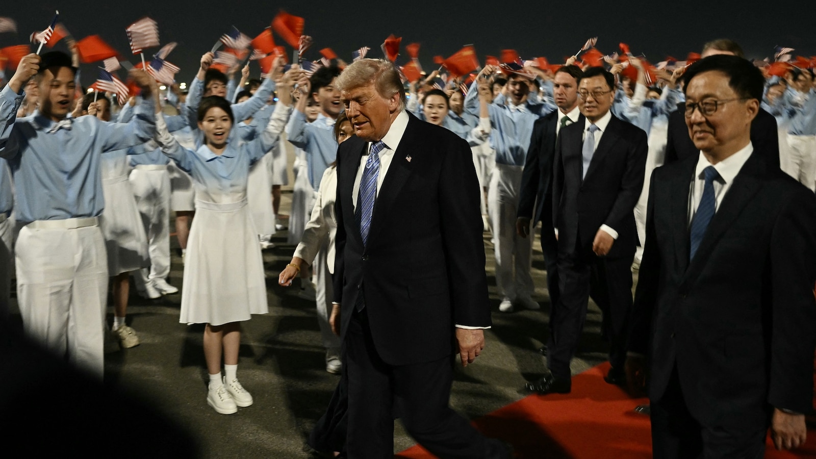 Trump arrives in Beijing for high-stakes summit with Xi amid US war with Iran