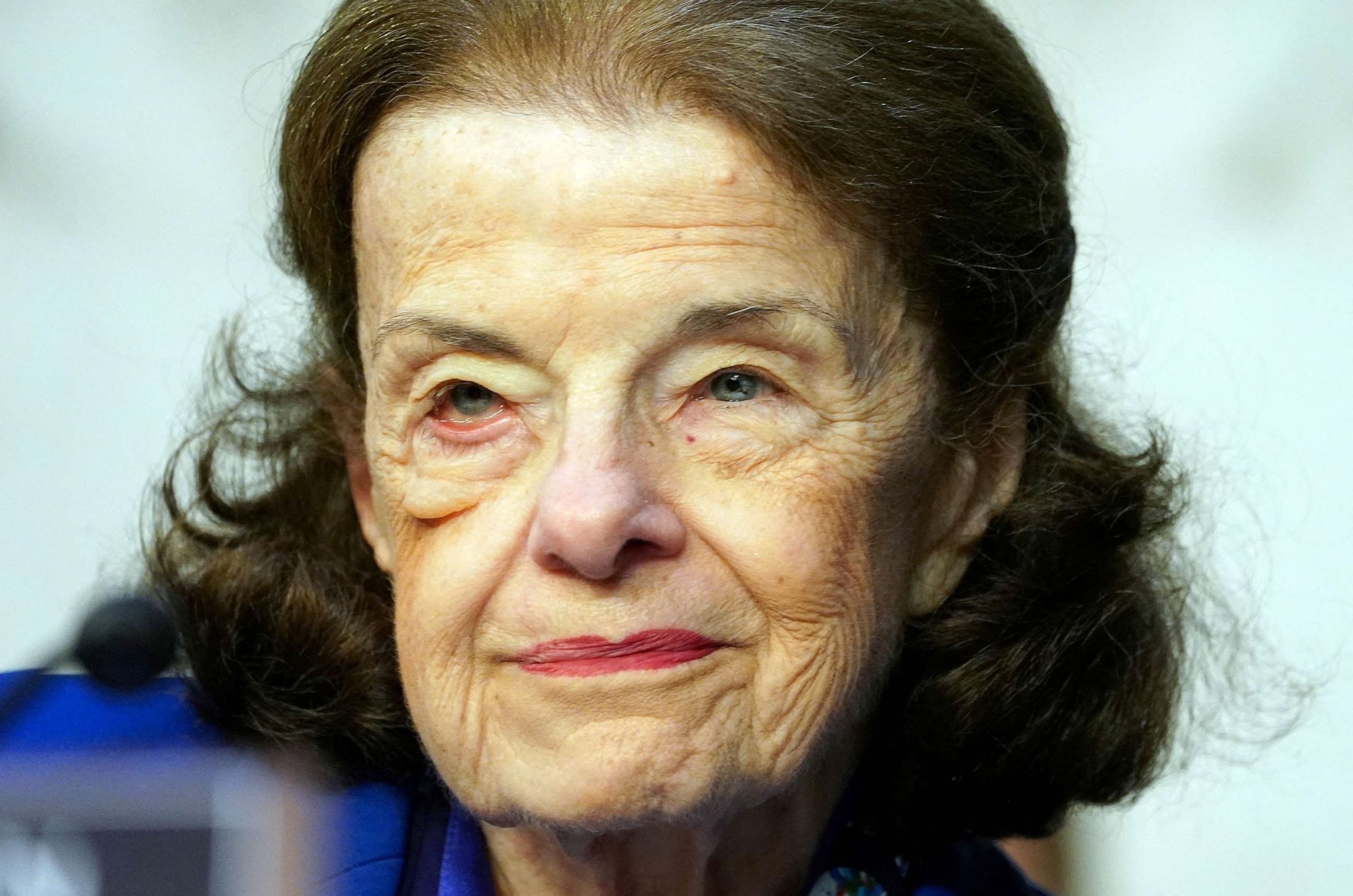 PHOTO: FILE - Senator Dianne Feinstein attends a Senate Judiciary Committee executive business meeting to vote on legislation and pending nominations before the committee, on Capitol Hill in Washington, May 11, 2023.