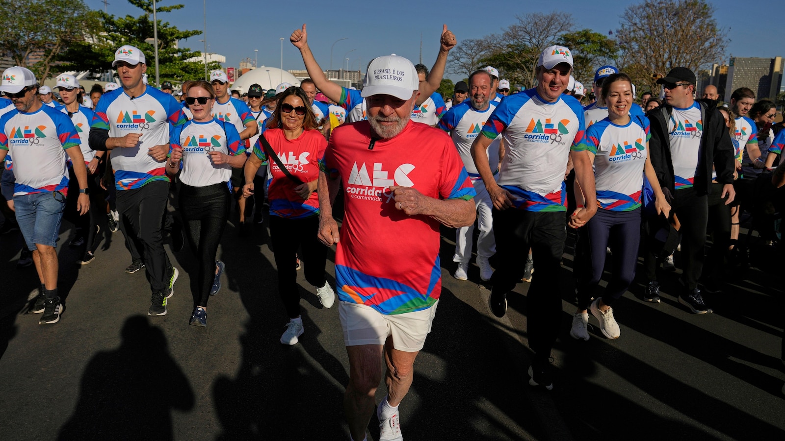 Brazil's 80-year-old Lula hits the treadmill to ease voter concerns about age