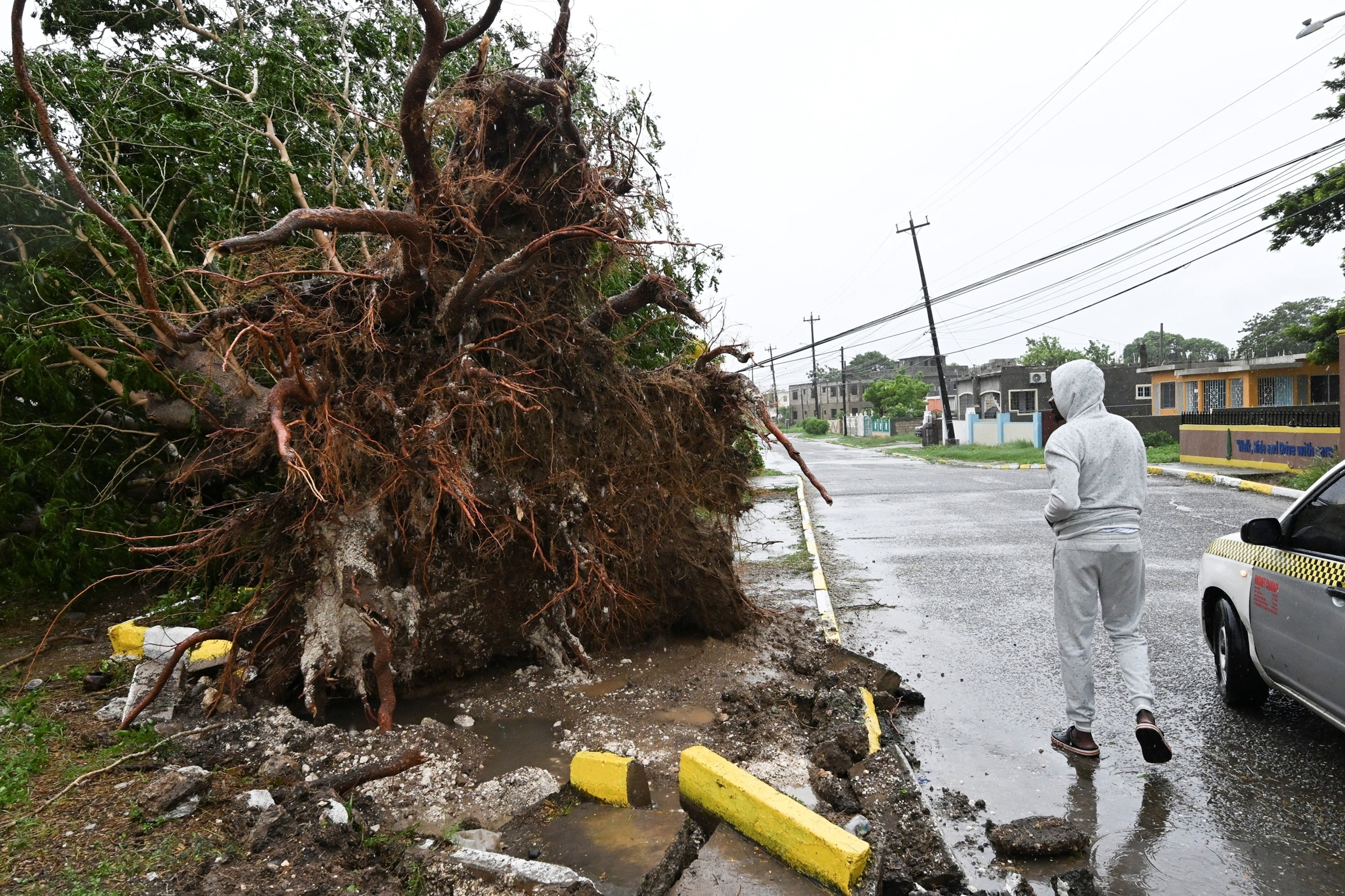 PHOTO: JAMAICA-HAITI-HURRICANE-CLIMATE-MELISSA