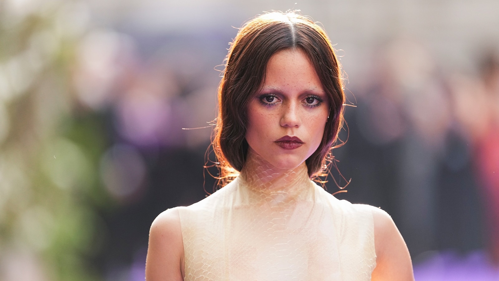 Jenna Ortega at Wednesday Season 2 premiere