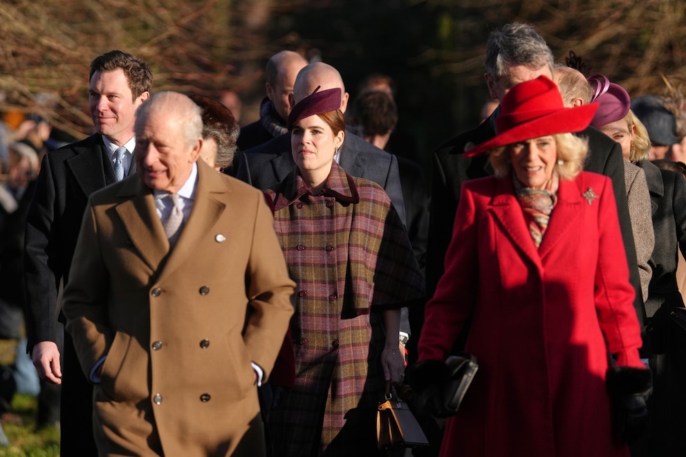 PHOTO: The British Royal Family attends the Christmas Morning Service at Sandringham Church on December 25, 2025, in Sandringham, Norfolk.