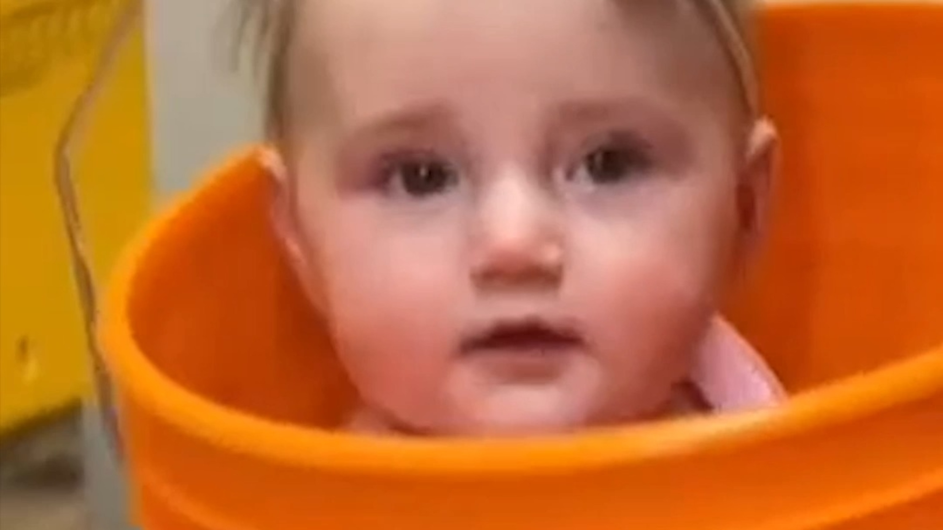 No stroller? No problem for dad picking up few things from Home Depot
