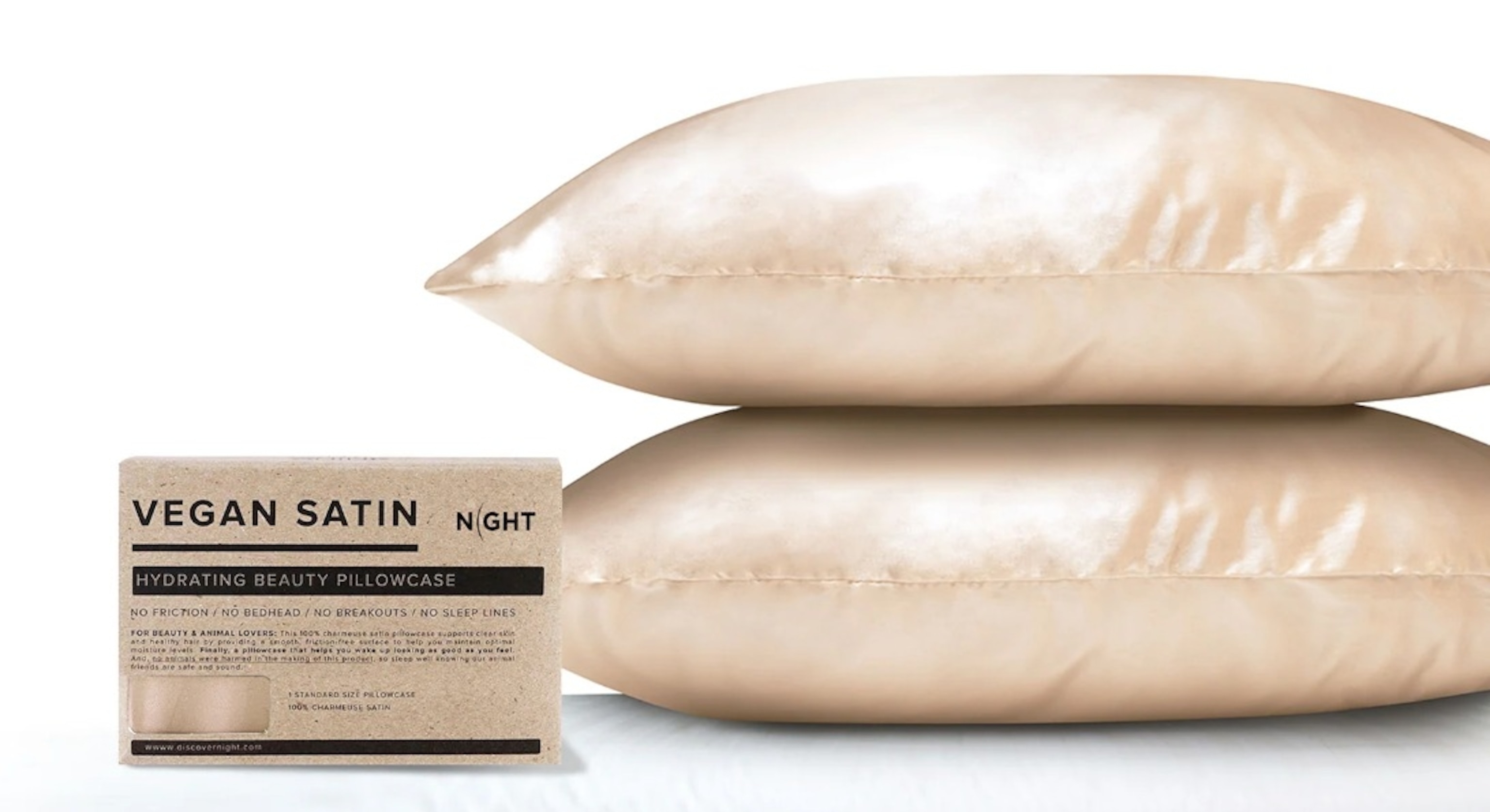 NIGHT: Satin Pillowcases & Accessories