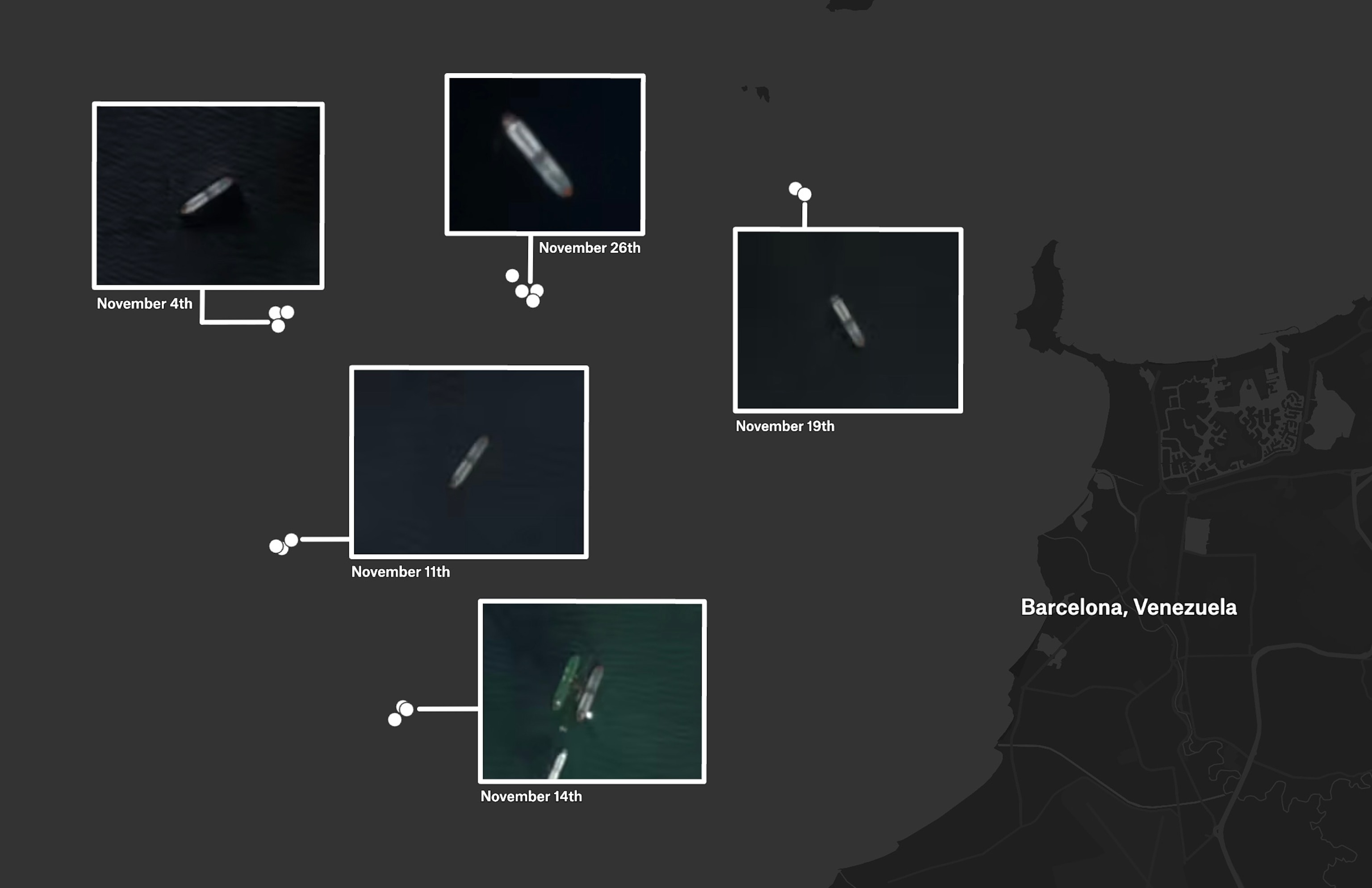 Satellite images suggest seized tanker ‘deliberately’ manipulated location data Satellite images suggest seized tanker ‘deliberately’ manipulated location data