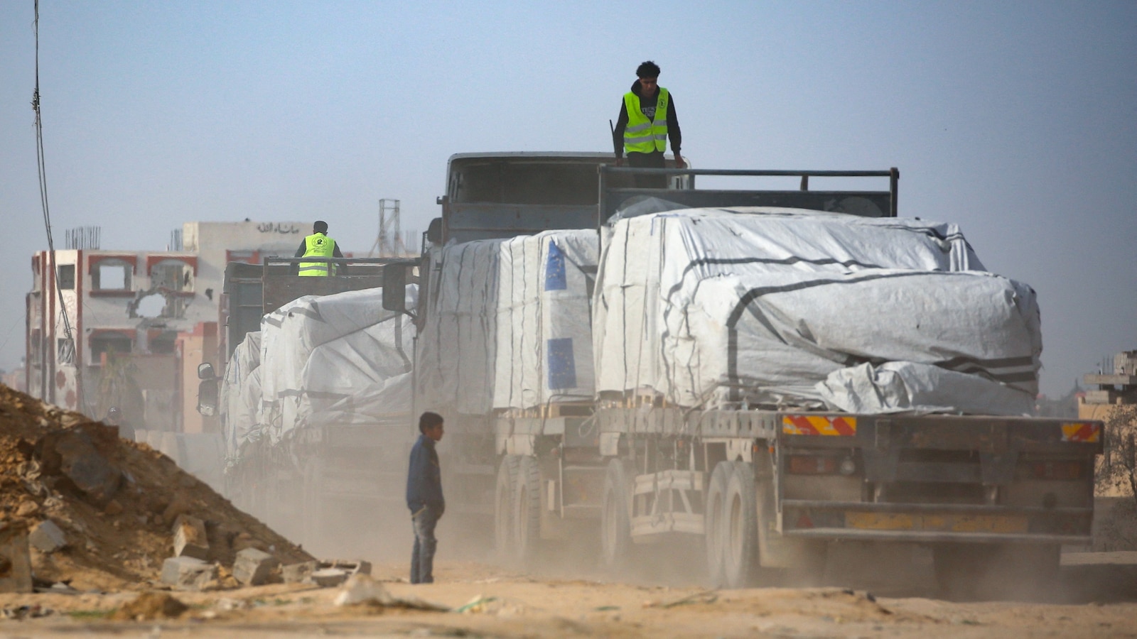 Israelische Quelle sagt, Blockade der Gaza-Hilfe durch Israel sei mit der ...