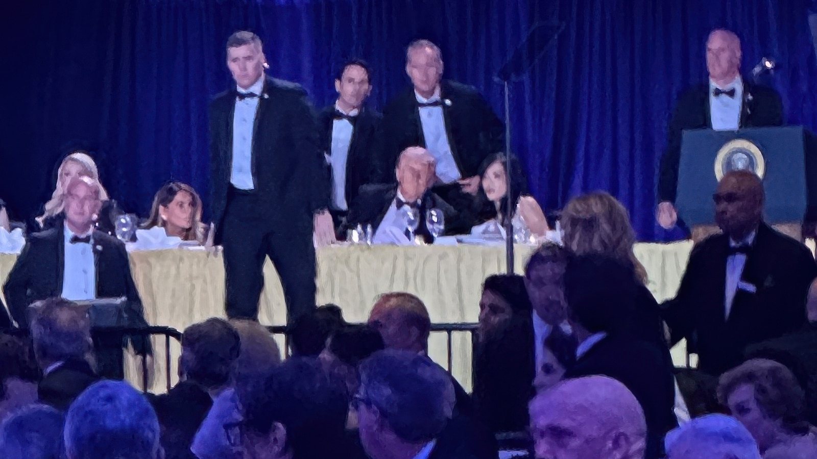 Here is a timeline of events leading up to Saturday night's shooting and its aftermath at the White House Correspondents' Association Dinner.