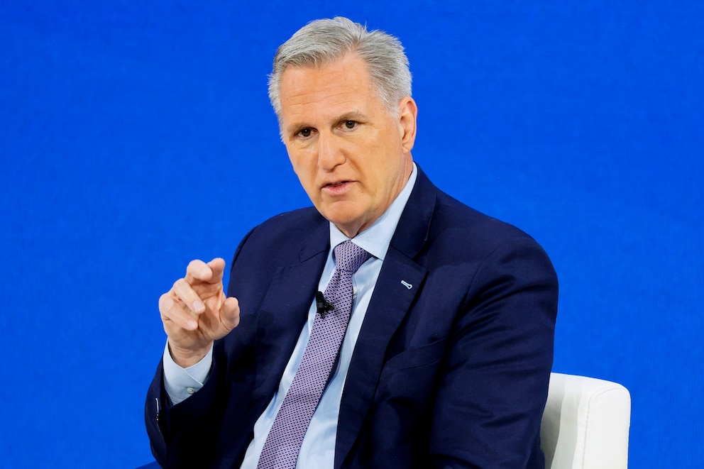 PHOTO: Former Speaker of the U.S. House of Representatives Rep. Kevin McCarthy on Nov.  29, 2023 in New York City.  