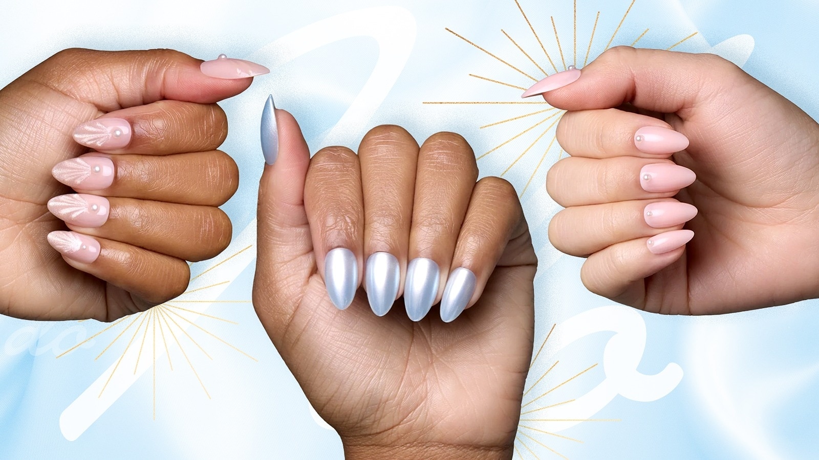 Shop Glamnetic’s “Happily Ever After” bridal nail collection 