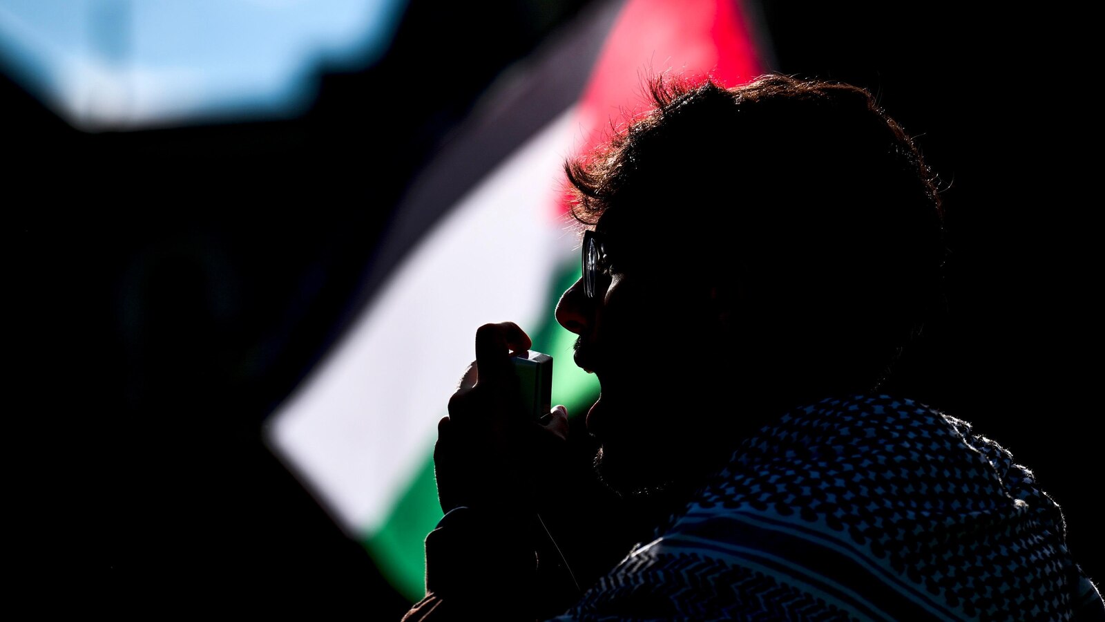  Pro-Palestinian protests dwindle to tiny numbers and subtle defiant acts at US college graduations