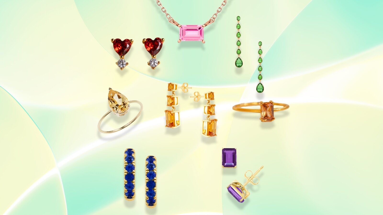 Shop birthstone jewelry by month