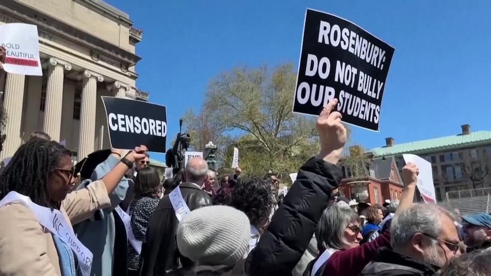 Video Columbia University Cancels Commencement Following Weeks Of Video Columbia University Cancels Commencement Following Weeks Of