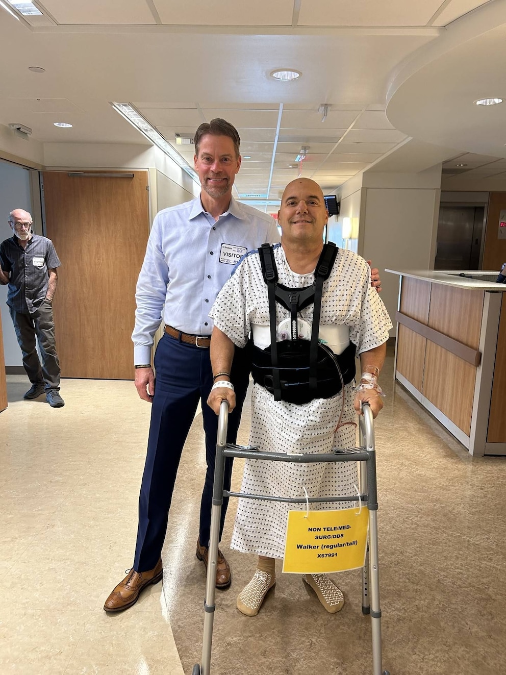 PHOTO: Retired FBI special agent Jeffrey Miller is now battling multiple cancers after being exposed to toxic debris in the wreckage of American Airlines Flight 77 on Sept. 11, 2001
