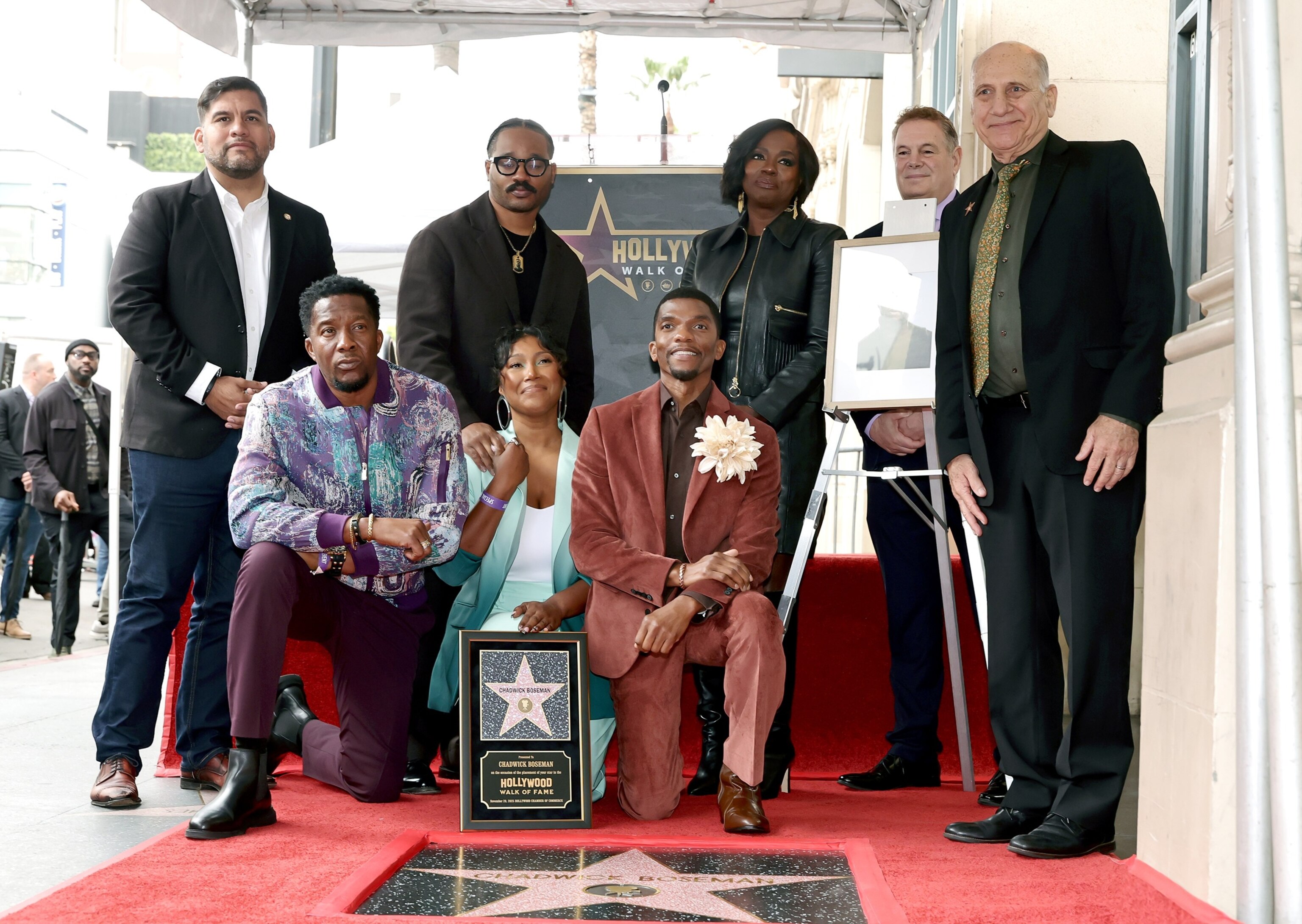 Chadwick Boseman honored with posthumous Hollywood Walk of Fame star