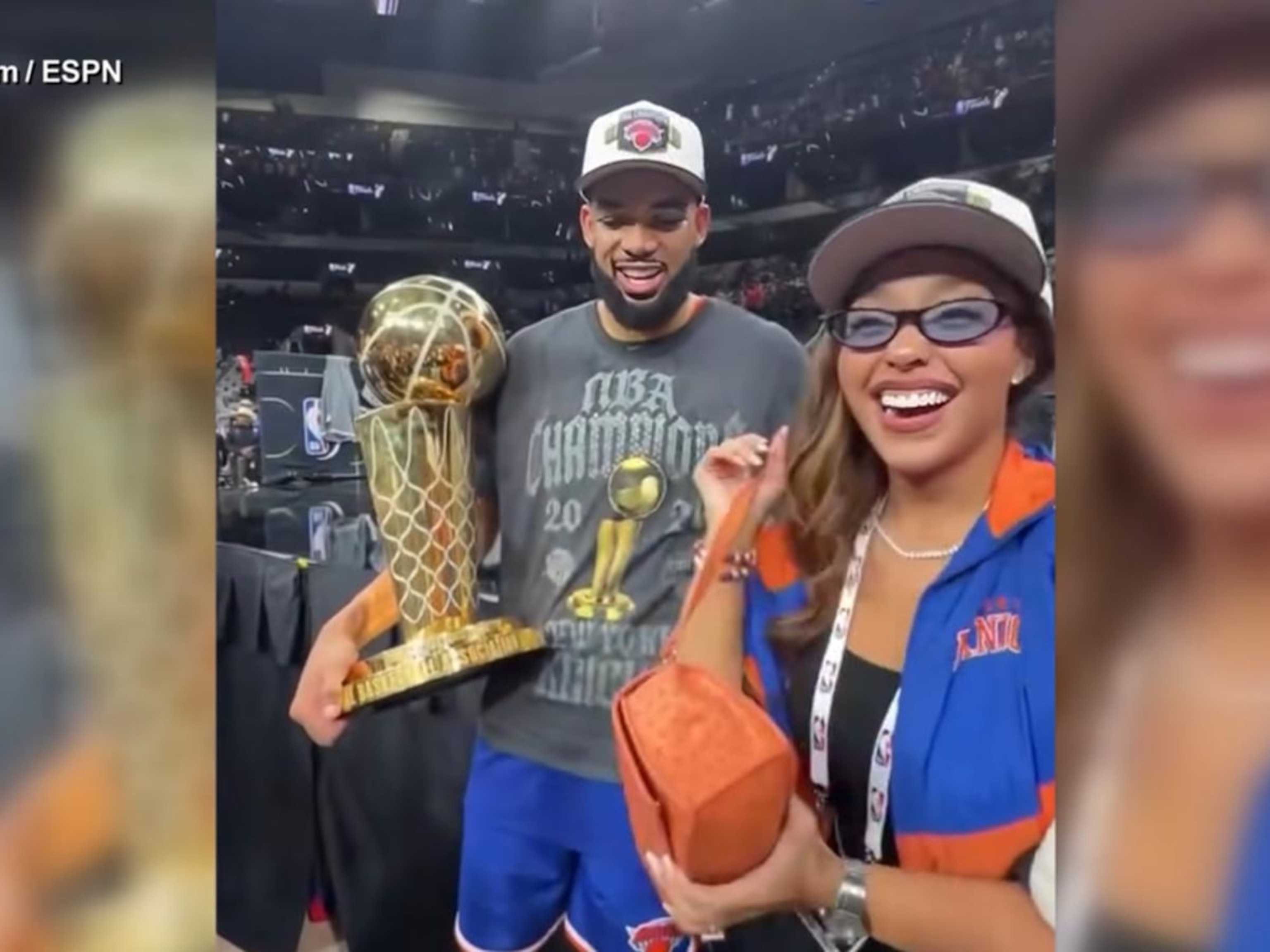 Video The lucky bag bringing good fortune for the Knicks - ABC News