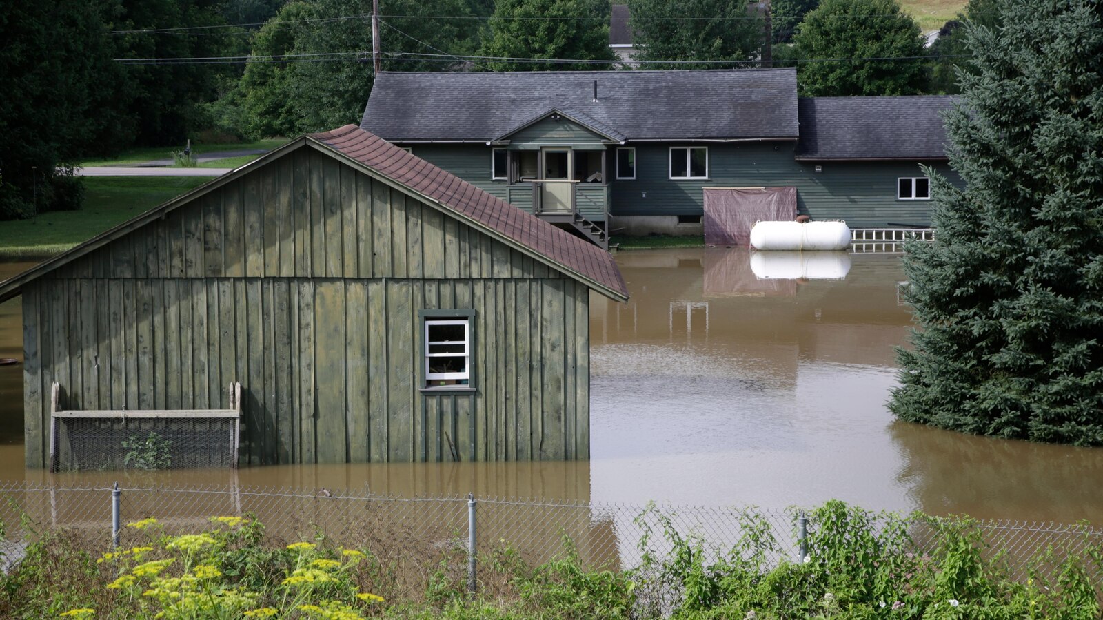  Vermonters pummeled by floods exactly 1 year apart begin another cleanup