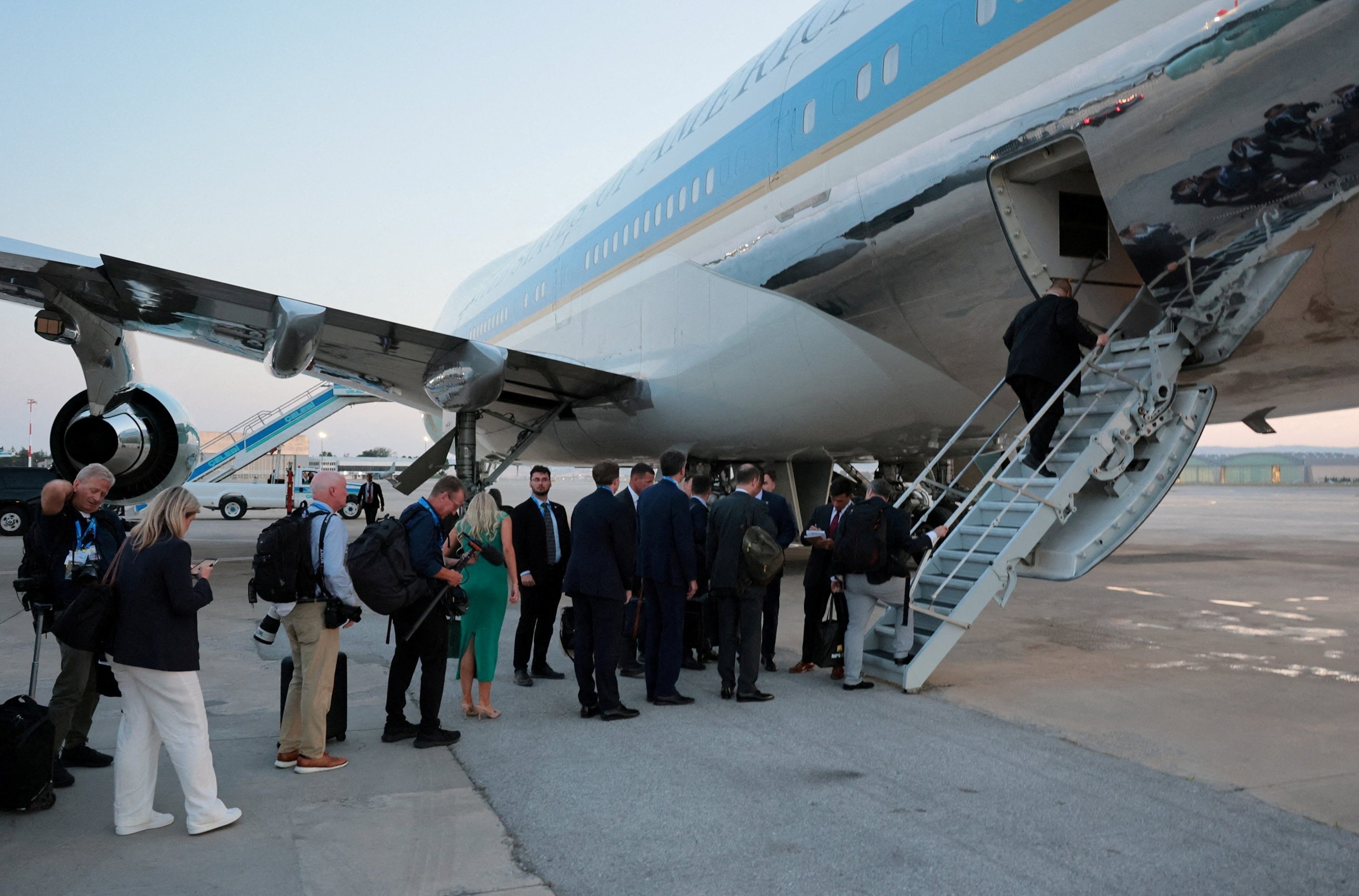 PHOTO: FILE PHOTO: U.S. President Donald Trump attends the NATO summit in Ankara