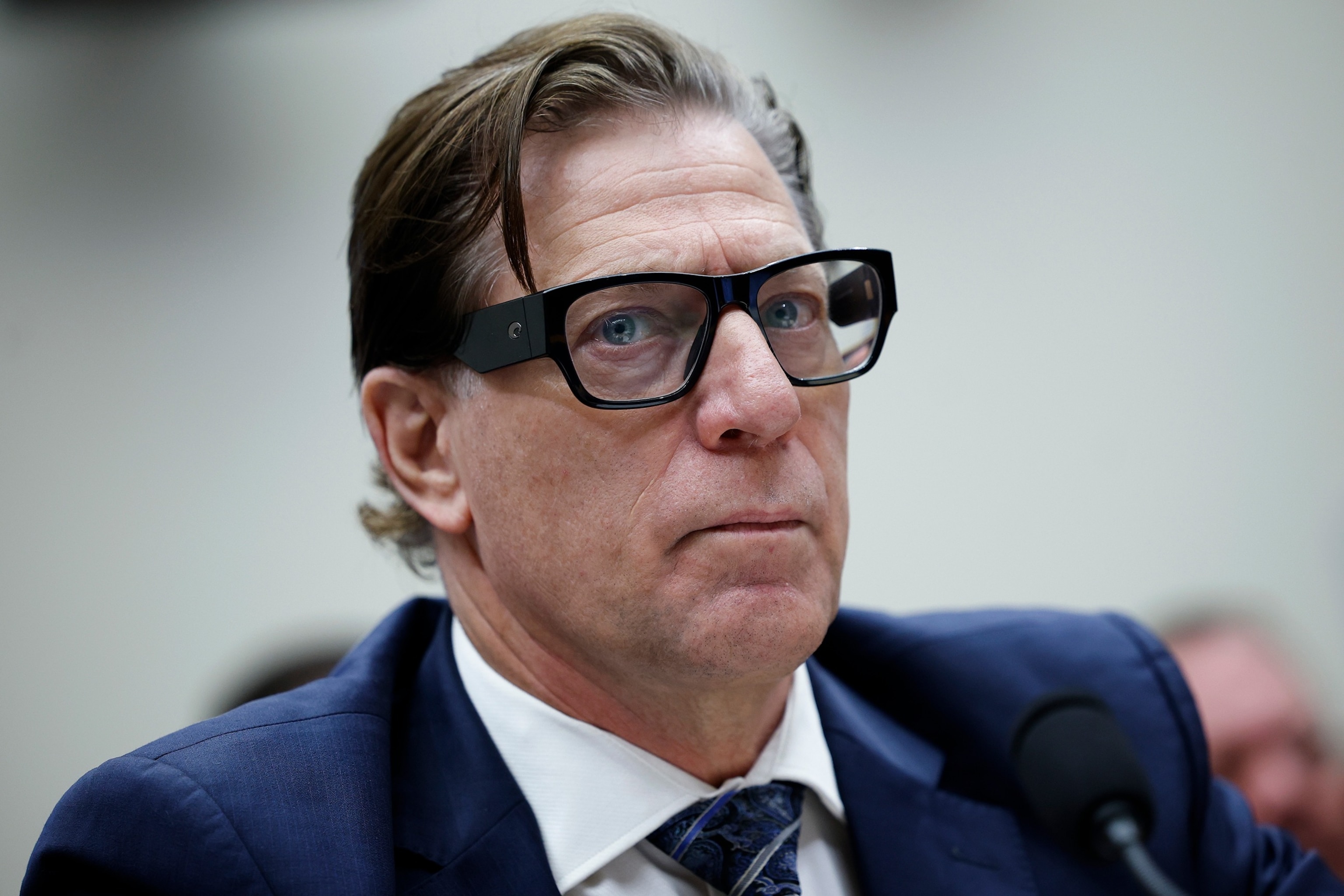 फोटो: संघीय आपातकालीन प्रबंधन एजेंसी (फेमा) के कार्यवाहक प्रशासक डेविड रिचर्डसन 23 जुलाई, 2025 को वाशिंगटन, डीसी में हाउस कमेटी के सामने गवाही देते हैं।