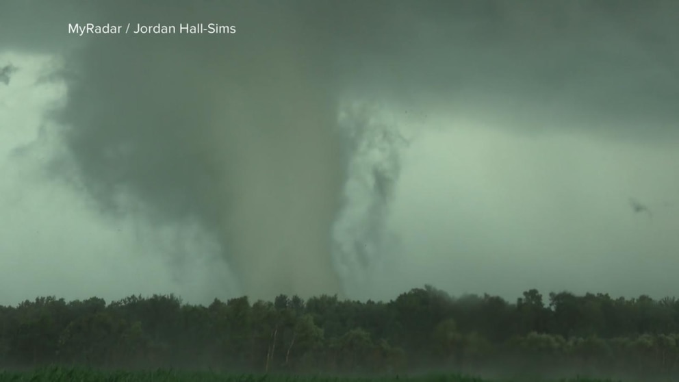 WATCH:  Severe storms in the Northeast after deadly tornado outbreak in the Midwest