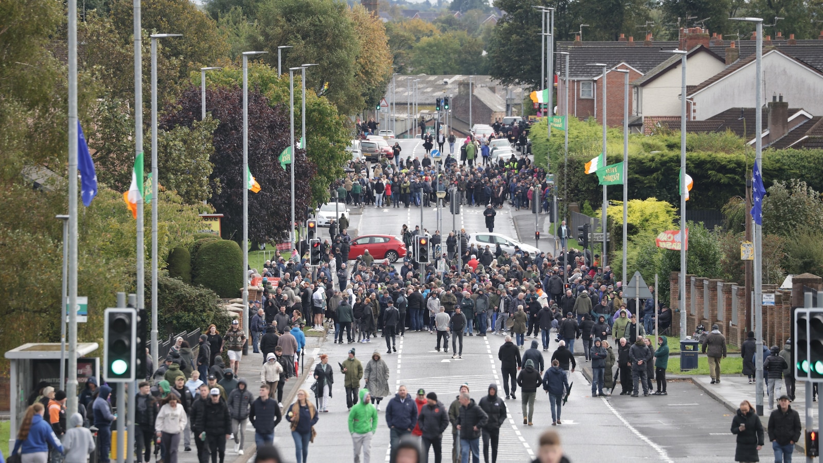 Tensions run high in Northern Ireland after contentious march given go-ahead