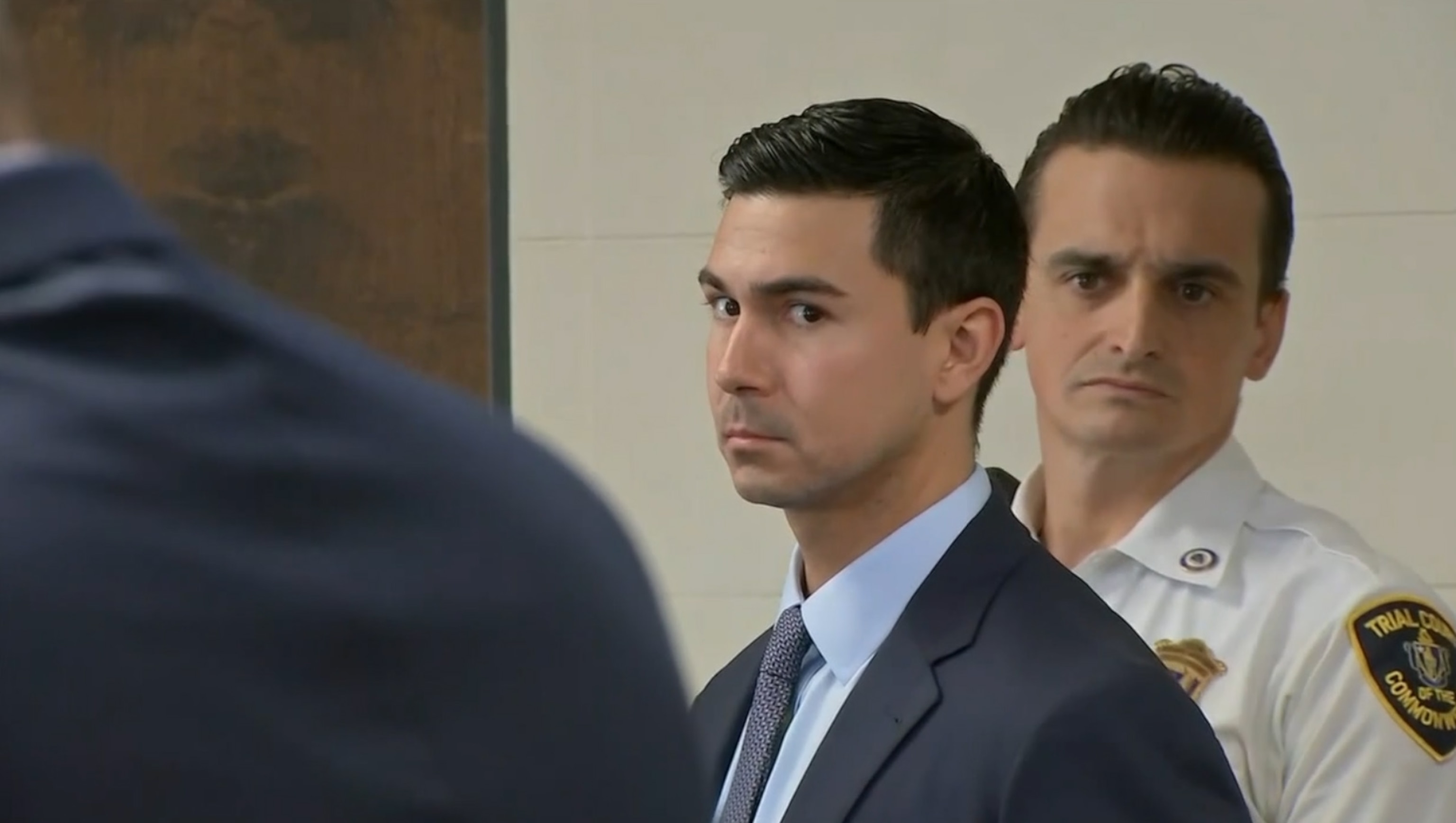 PHOTO: In this screen grab from a video, Matthew Nilo appears at a court hearing on July 13, 2023.